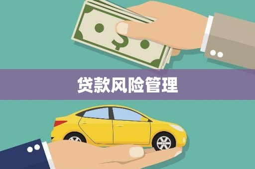 奈曼旗贷款风险管理