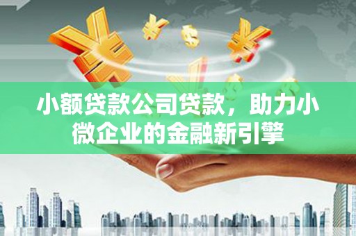 奈曼旗小额贷款公司贷款，助力小微企业的金融新引擎