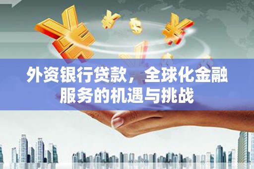 奈曼旗外资银行贷款，全球化金融服务的机遇与挑战